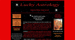 Desktop Screenshot of luckyastrology.com