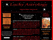 Tablet Screenshot of luckyastrology.com